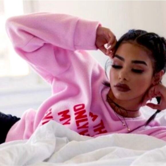 Daydream Nation Cotton Candy the Only Hell Couch Chaser Sweatshirt Size Small - Picture 2 of 12